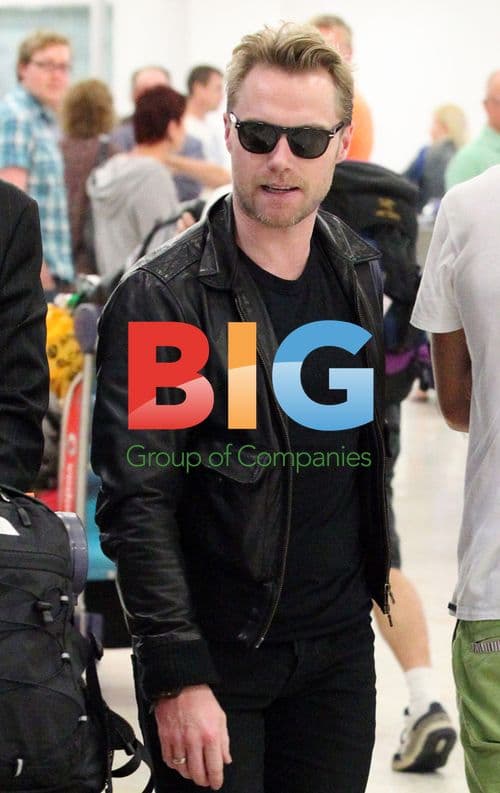 Ronan Keating Arrives at Sydney Airport