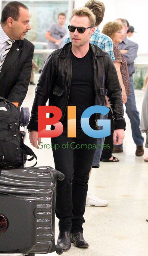 Ronan Keating Arrives at Sydney Airport