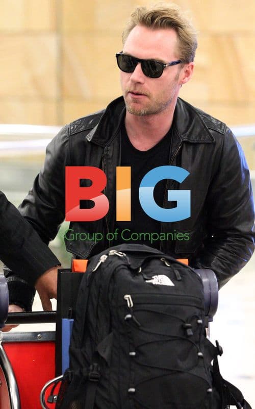 Ronan Keating Arrives at Sydney Airport