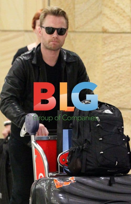 Ronan Keating at Sydney Airport