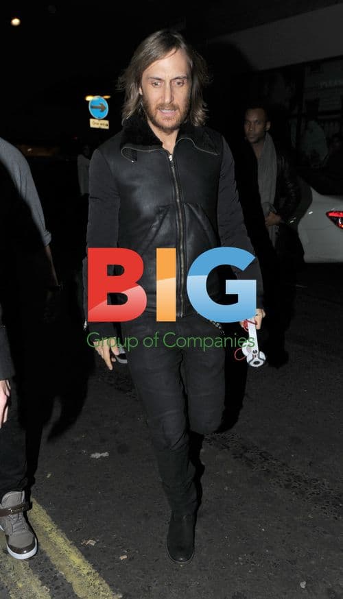 David Guetta Leaving Club Rose in London