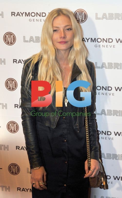 Clara Paget at pre-Brit Awards dinner
