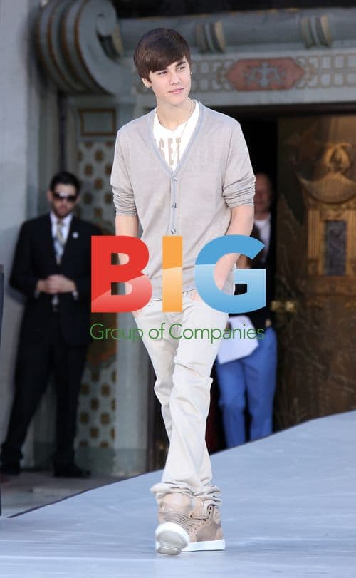 Justin Bieber at Michael Jackson Tribute