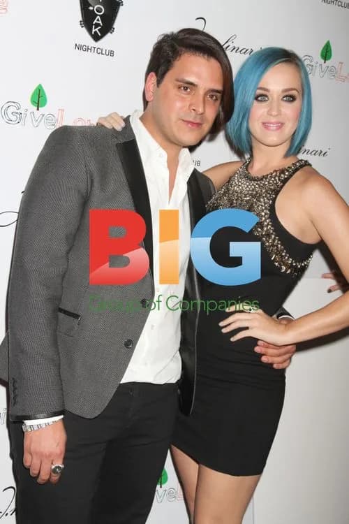 Katy Perry and Markus Molinari at 1Oak Las Vegas Grand Opening