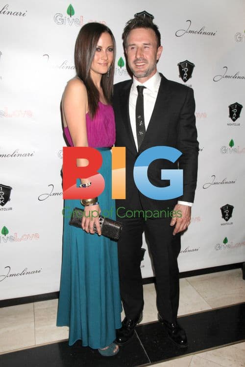 Christina McLarty and David Arquette at 1Oak Las Vegas