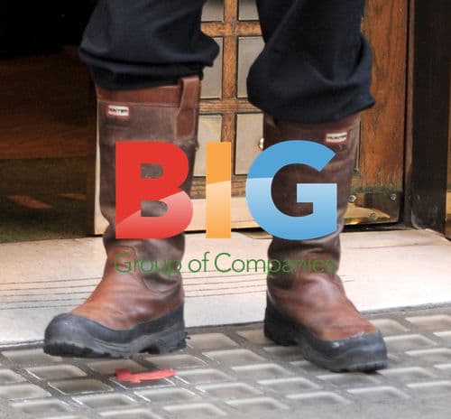 TV Personality John McCririck Leaving Restaurant