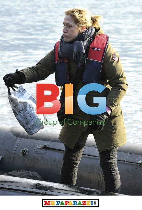 Edie Falco On Set of "Who Do You Think You Are"