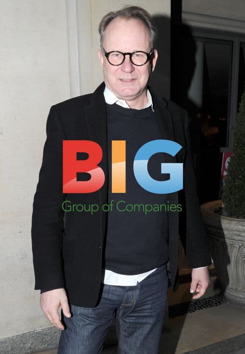 Stellan Skarsgard Leaving Hotel in London