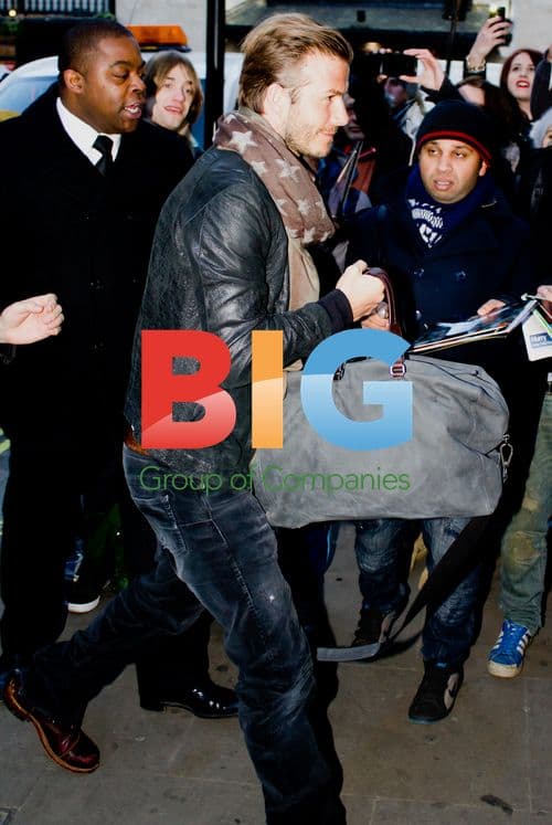 David Beckham at H&M Underwear Launch