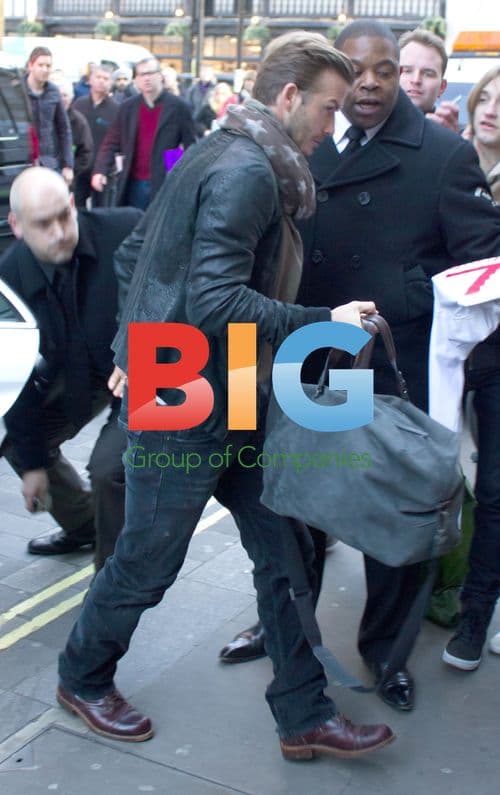 David Beckham Promoting Underwear at H&M