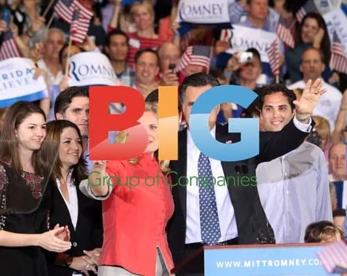 Mitt Romney Celebrating Florida Primary Win