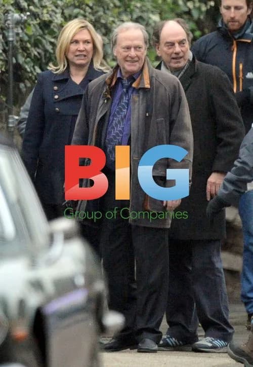 Amanda Redman, Alun Armstrong, and Dennis Waterman on TV set