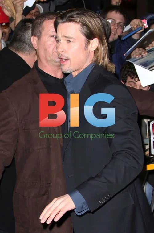 Brad Pitt enters The Daily Show