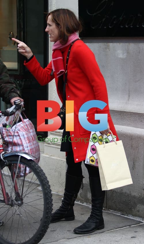 Molly Shannon in Midtown Manhattan