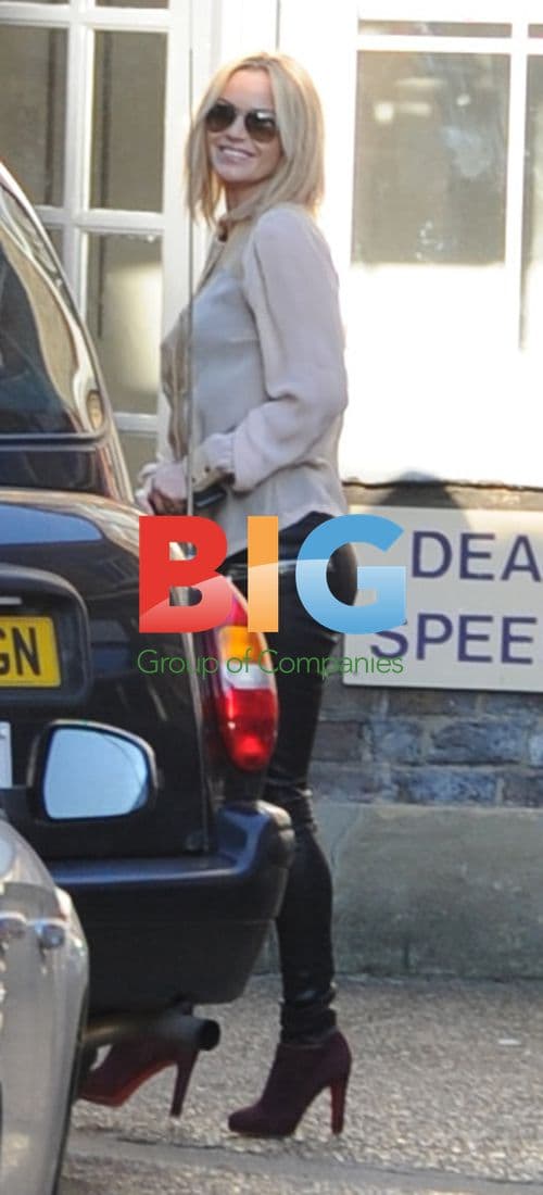 Sarah Harding Out in London