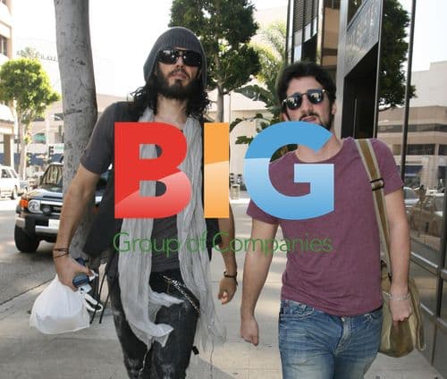 Russell Brand out in Beverly Hills