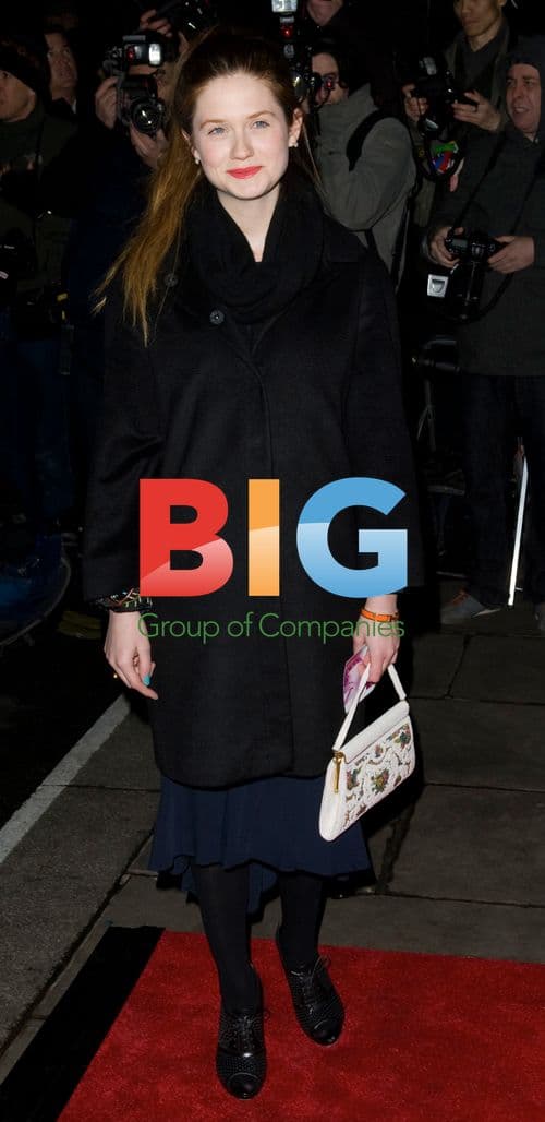 Bonnie Wright at British Film Awards 2012