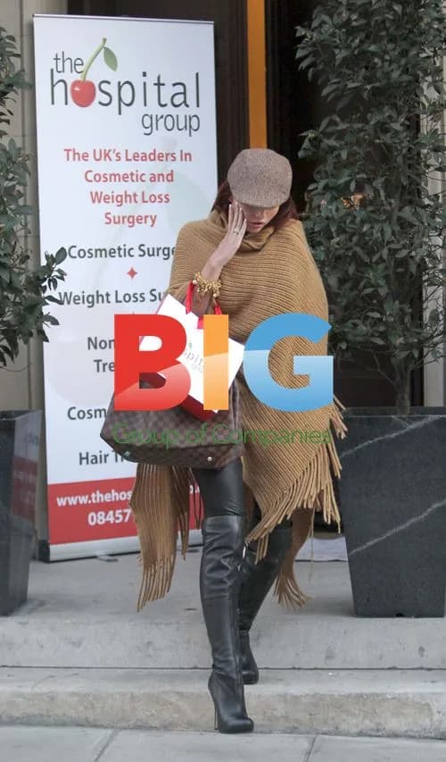 Amy Childs Leaving Dental Appointment
