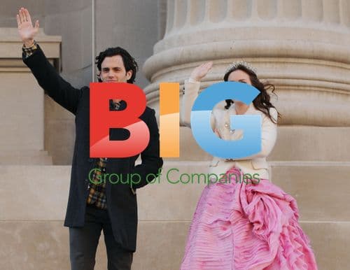 Leighton Meester and Penn Badgley film 'Gossip Girl'