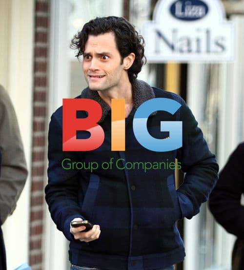 Penn Badgley and Leighton Meester on 'Gossip Girl' Set