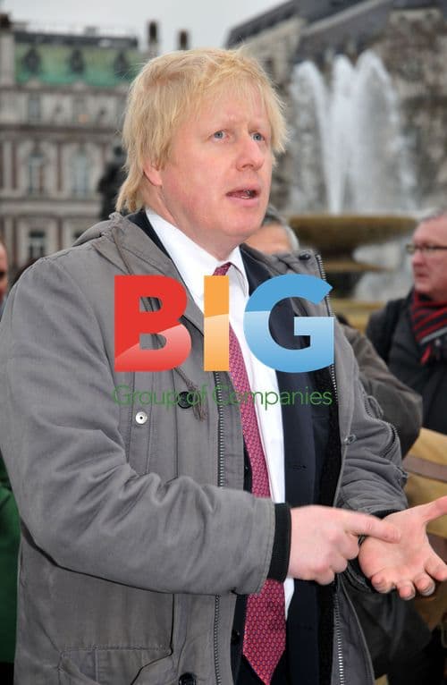 Boris Johnson & Police Commissioner at Trident Launch