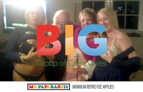 Denise Welch Celebrates CBB Win at House Party