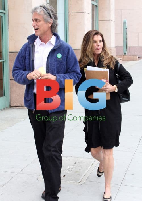 Maria Shriver walking with mystery man in Beverly Hills