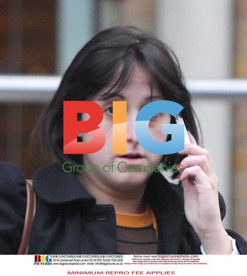 Natalie Cassidy Hails Taxi in London