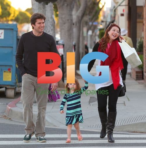 Alyson Hannigan and family shopping in Santa Monica