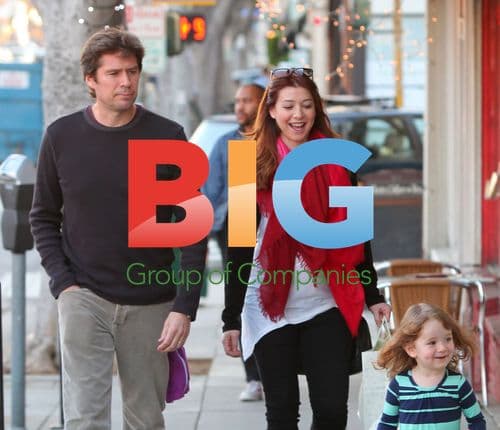 Alyson Hannigan and Family Shopping