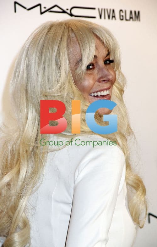 Lindsay Lohan at amfAR New York Gala