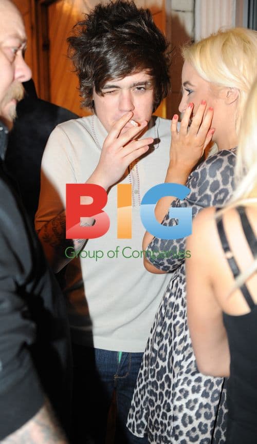 Frankie Cocozza Picks Up Blondes