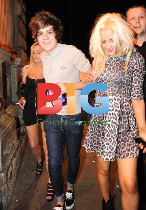 Frankie Cocozza Picks Up Blondes in Newcastle