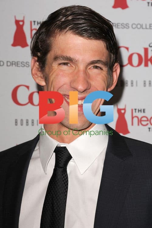 Michael Phelps at Heart Truth's Red Dress Fashion Show