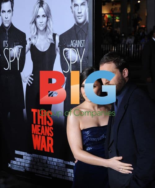 Tom Hardy and Charlotte Riley at 'This Means War' Premiere