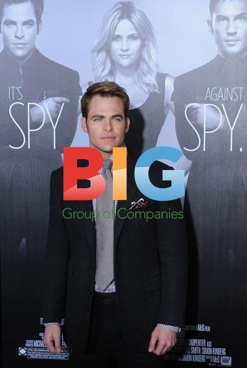 Chris Pine at 'This Means War' Premiere