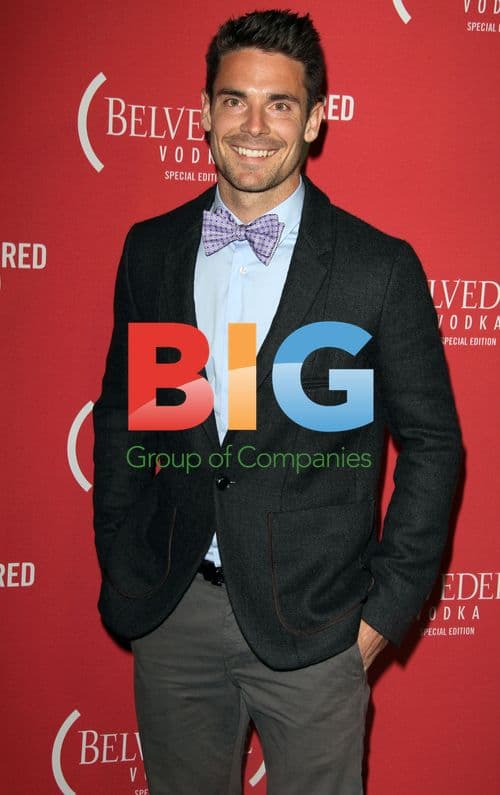 Heath Pearce at Belvedere Red Pre-Grammy's Party