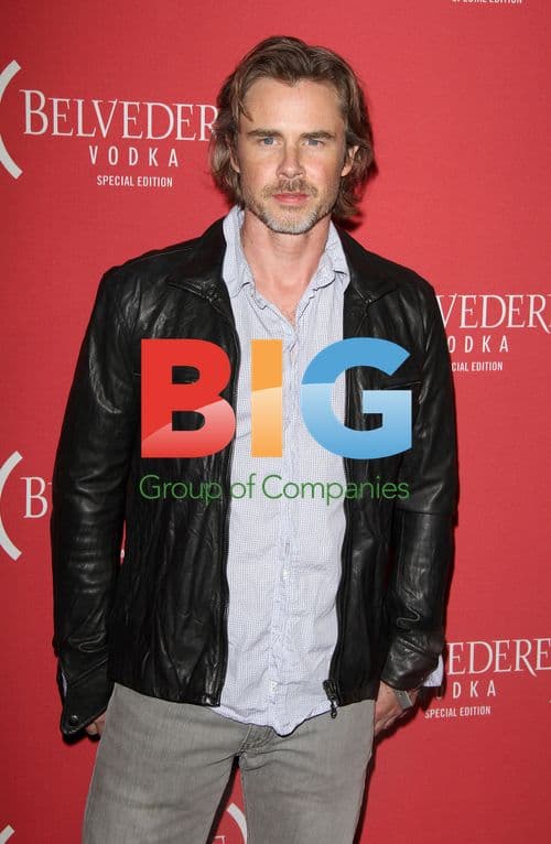 Sam Trammell at Belvedere Red Pre-Grammys Party