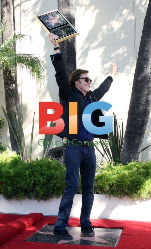 Paul McCartney Honored on Hollywood Walk of Fame