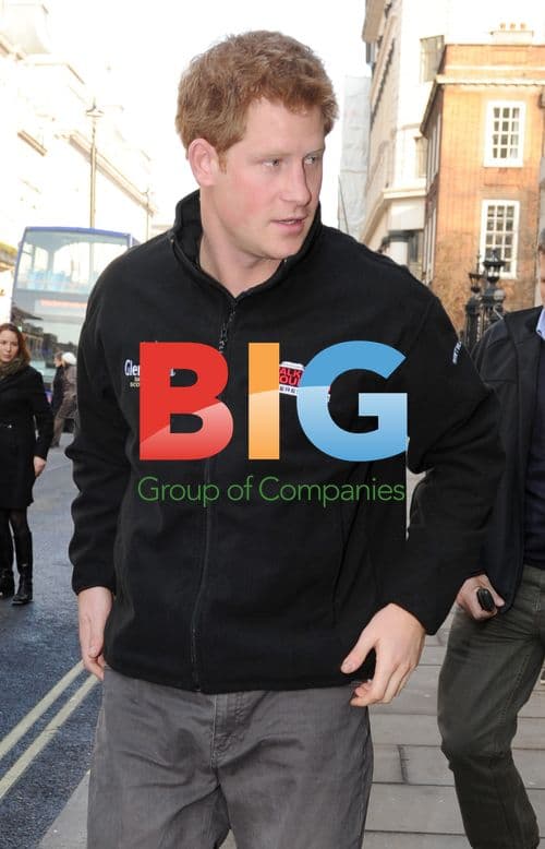 Prince Harry at Fundraiser Launch