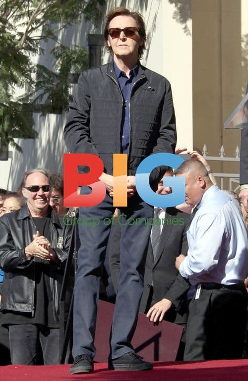 Paul McCartney Receives Hollywood Walk of Fame Star