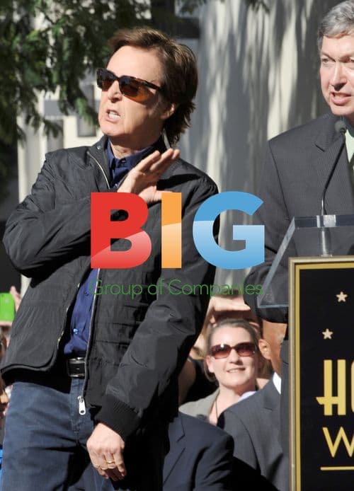 Paul McCartney Honored on Hollywood Walk of Fame