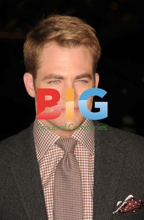 Chris Pine at 'This Means War' Premiere