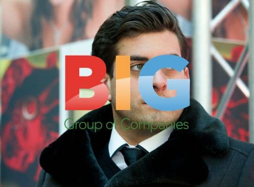 James Argent at Wedding Event