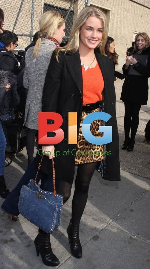 Amanda Hearst at Jason Wu Fashion Show