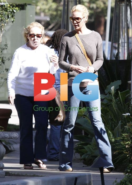 Katherine Heigl Heads to Lunch