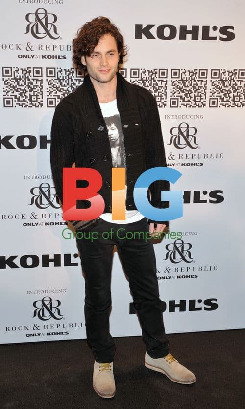 Penn Badgley at Rock & Republic For Kohl's Fashion Week