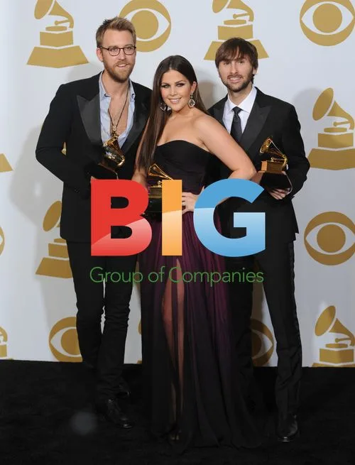 Lady Antebellum Backstage at Grammys