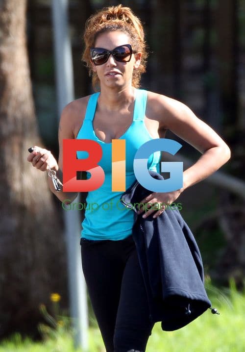 Mel B and family in Sydney