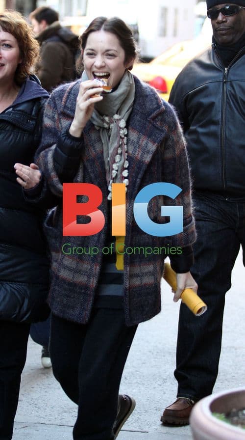 Marion Cotillard on 'Low Life' set